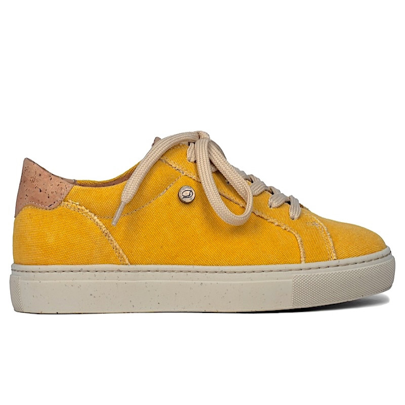 Made in Portugal EU36-45 Eco-Friendly Organic Cotton Canvas Color Yellow